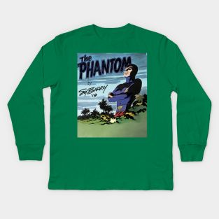 Female Phantom purple Kids Long Sleeve T-Shirt